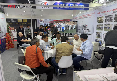 2025年4月7日 赴上海参与2025中国国际瓦楞展，展会现场客户反馈热烈积极