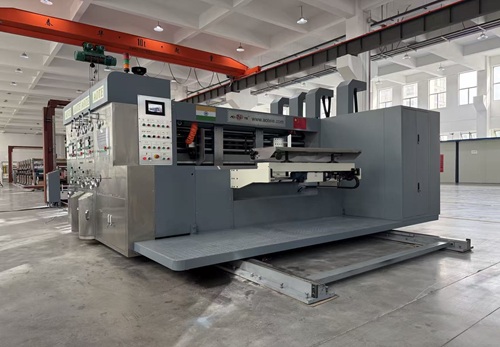 May 2025 Shipment: Model ATFG-I High-Speed Fully Automatic Printer Slotter to Radhe Packaging, India