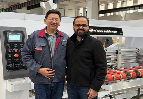 February 2026 Shipment: Model ZZX Carton Gluer – To Middle East Packages LLC, UAE