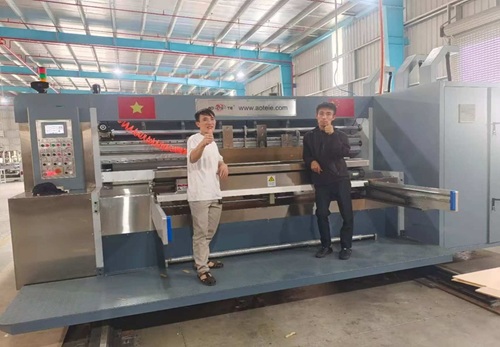 November  2025 Land Transportation ： Model ATFG-I High-Speed Fully Automatic Printer Slotter to PHU PHAT PACKAGING, Vietnam