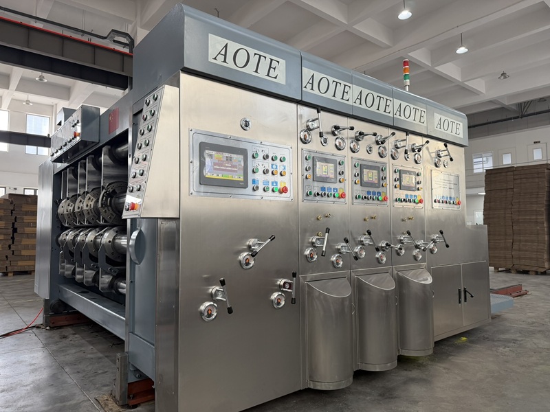 Model ATFG-I High Speed Fully Automatic Printer Slotter and Die Cutter