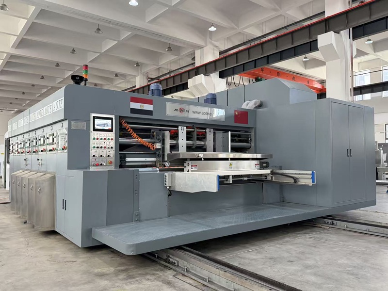 Model ATFG-III High Speed Fully Automatic Printer Slotter and Die Cutter(HD Type)