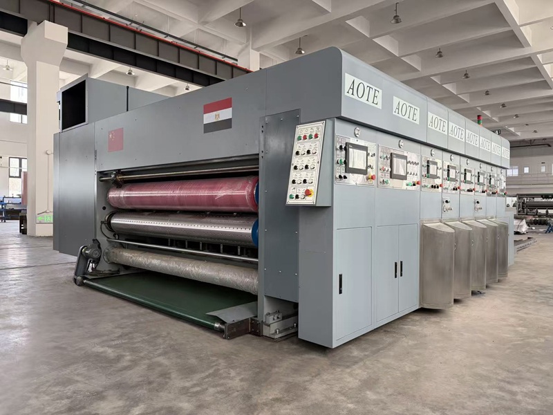 Model ATFG-III High Speed Fully Automatic Printer Slotter and Die Cutter(HD Type)