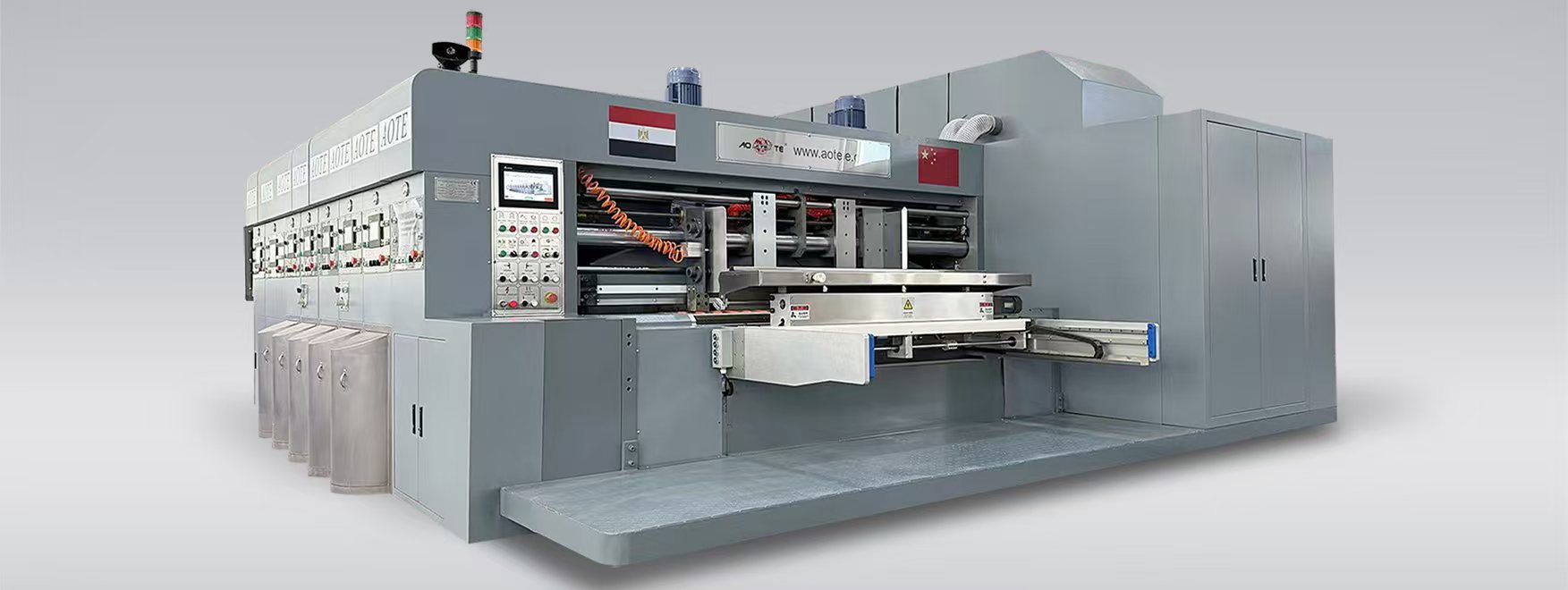 Model ATFG-III High Speed Fully Automatic Printer Slotter and Die Cutter(HD Type)