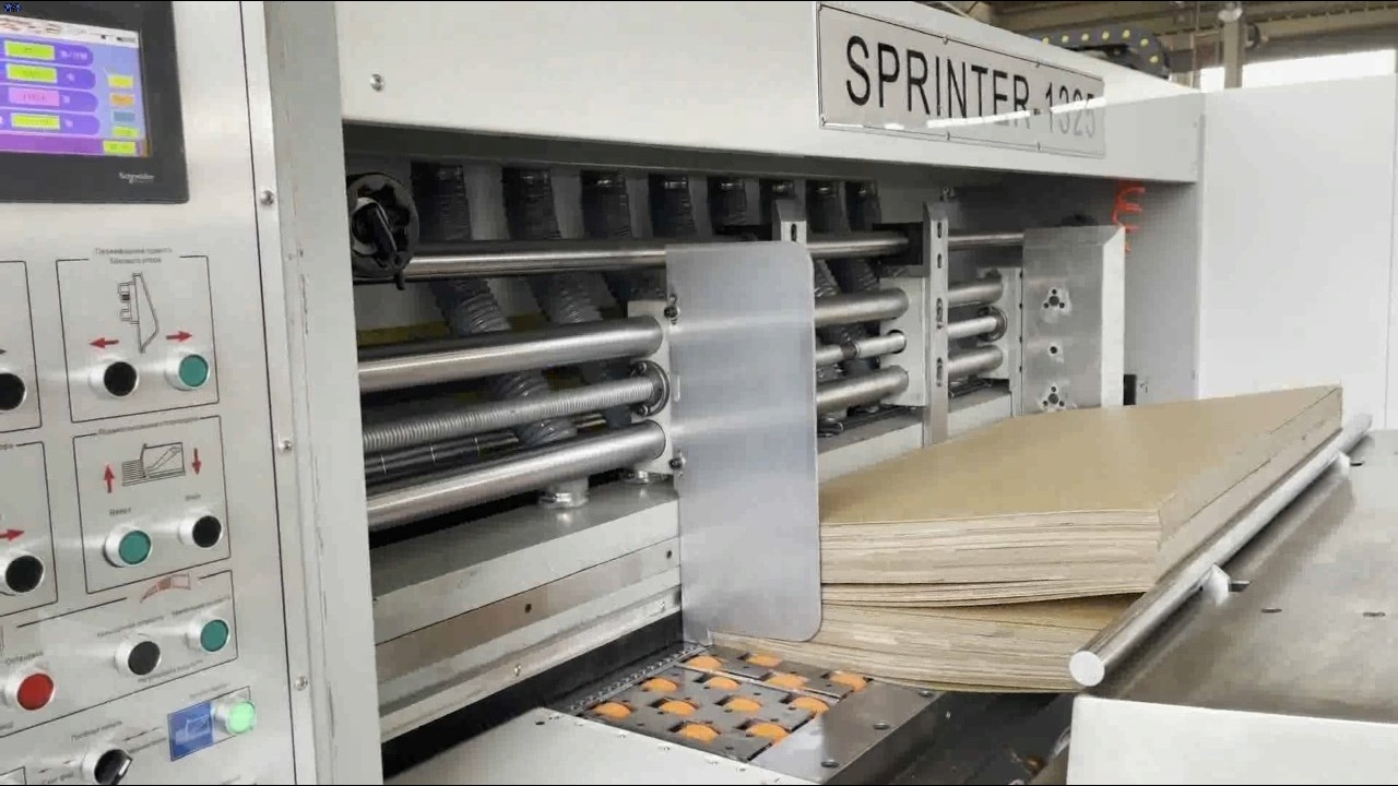 Model ATFG-I Flexo Printer Slotter – Export to Russia