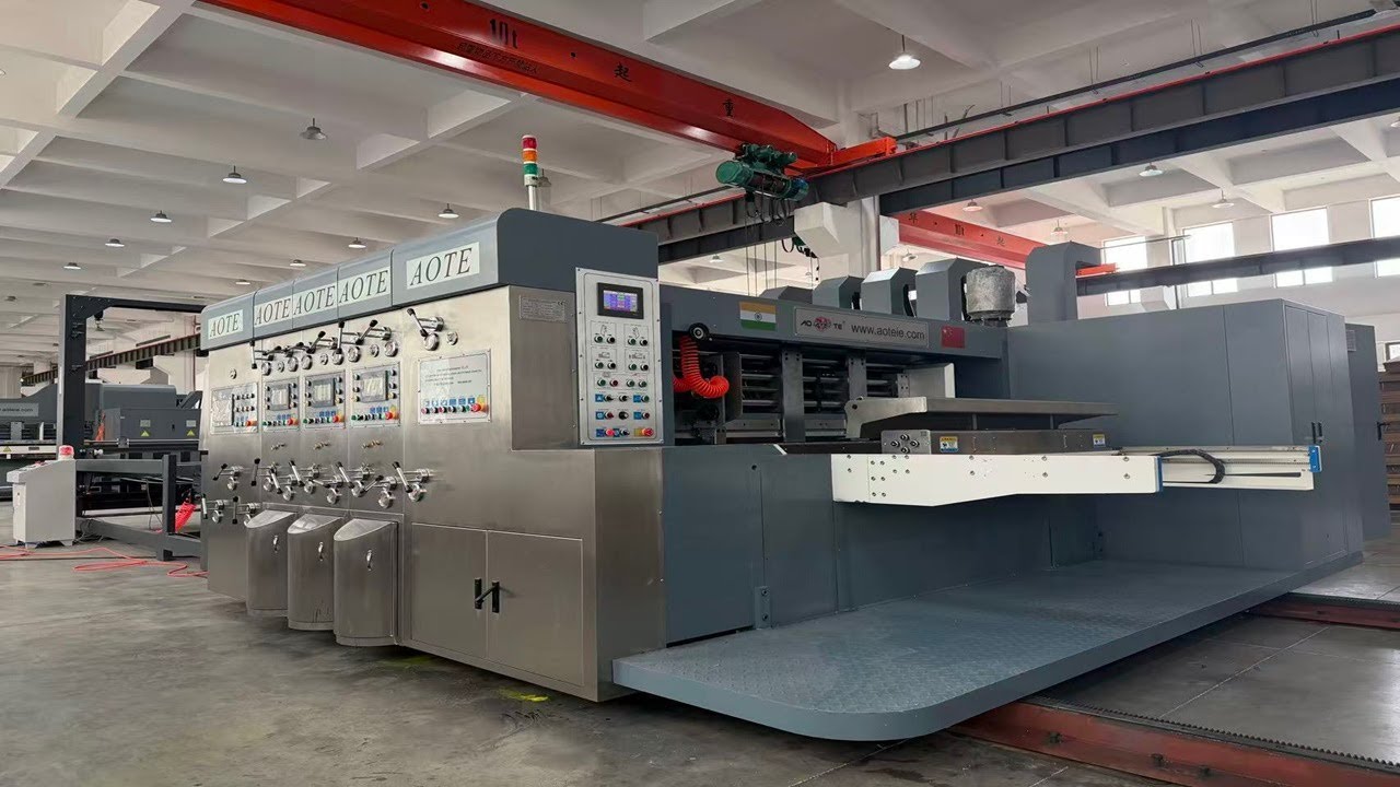 Model ATFG-I Flexo Printer Slotter – Export to West Bengal, India