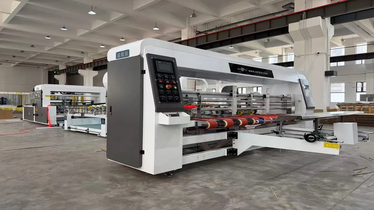 Model ZZX Automatic Carton Gluing Machine