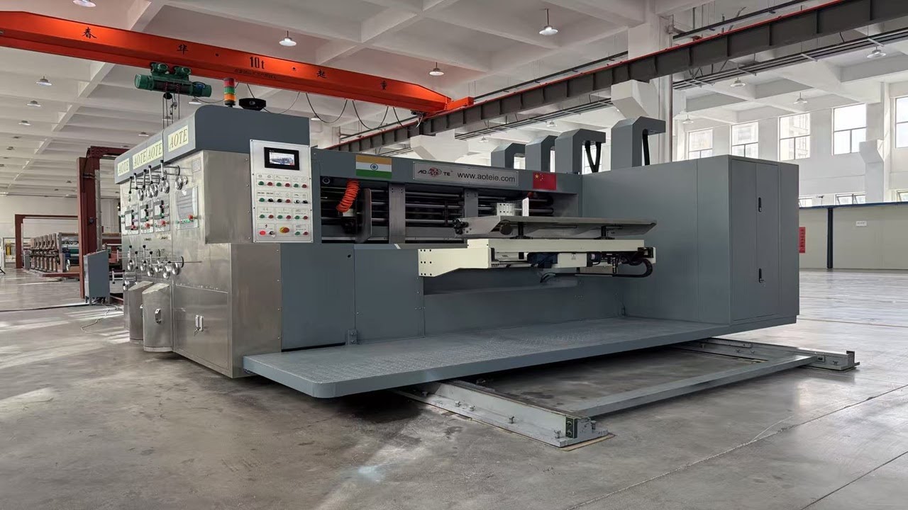 Model ATFG I-Flexo Printer Slotter Export to India